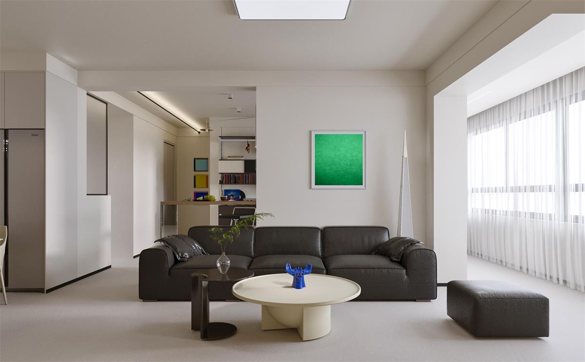 金地自在城 | 零零后獨(dú)居109㎡極簡(jiǎn)家，全開(kāi)放設(shè)計(jì)驚艷到我了！換你也上癮~