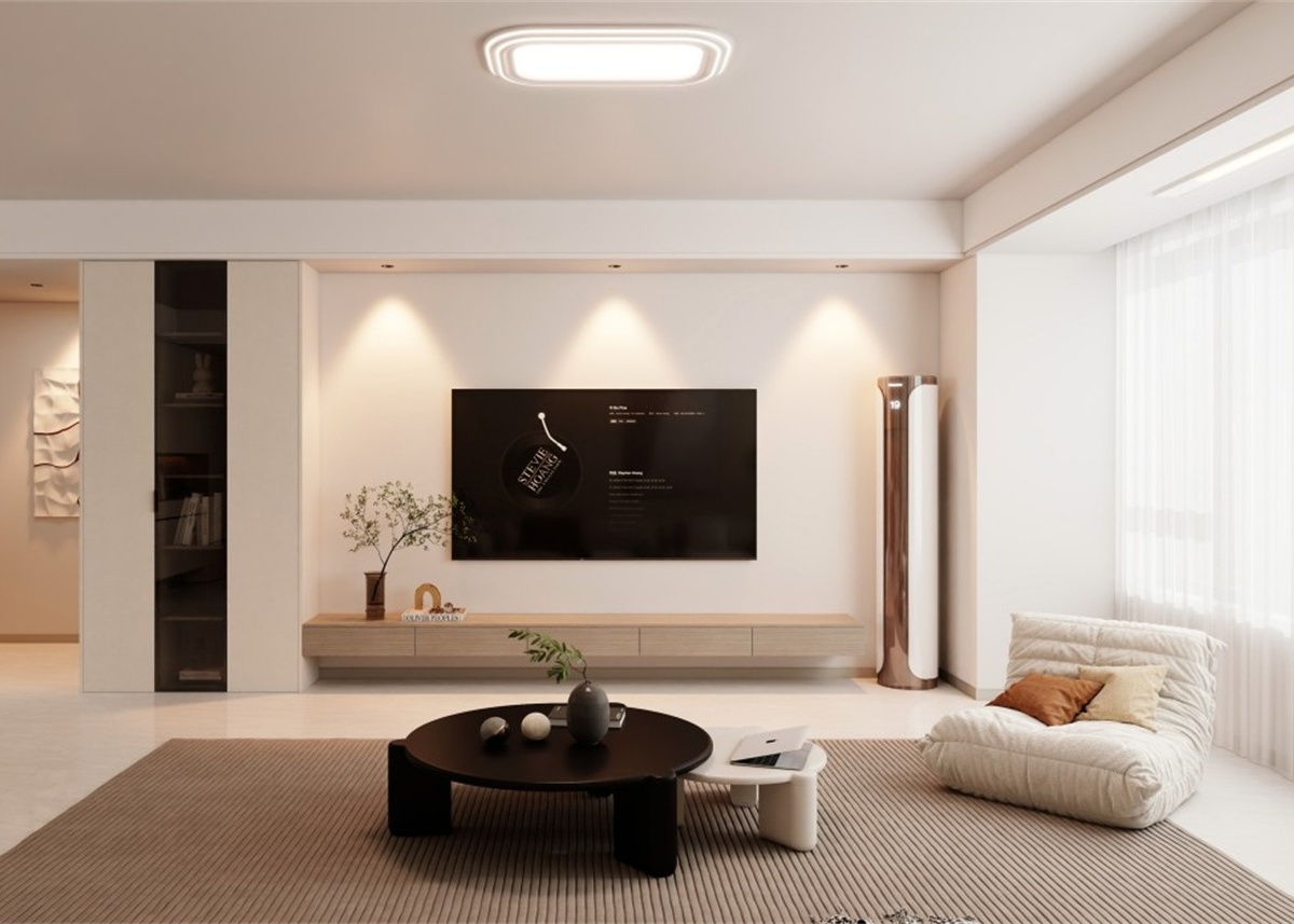 寧房云筑129㎡ | 不知道裝什么風格，就試試現(xiàn)代簡約風吧，不踩雷首選！