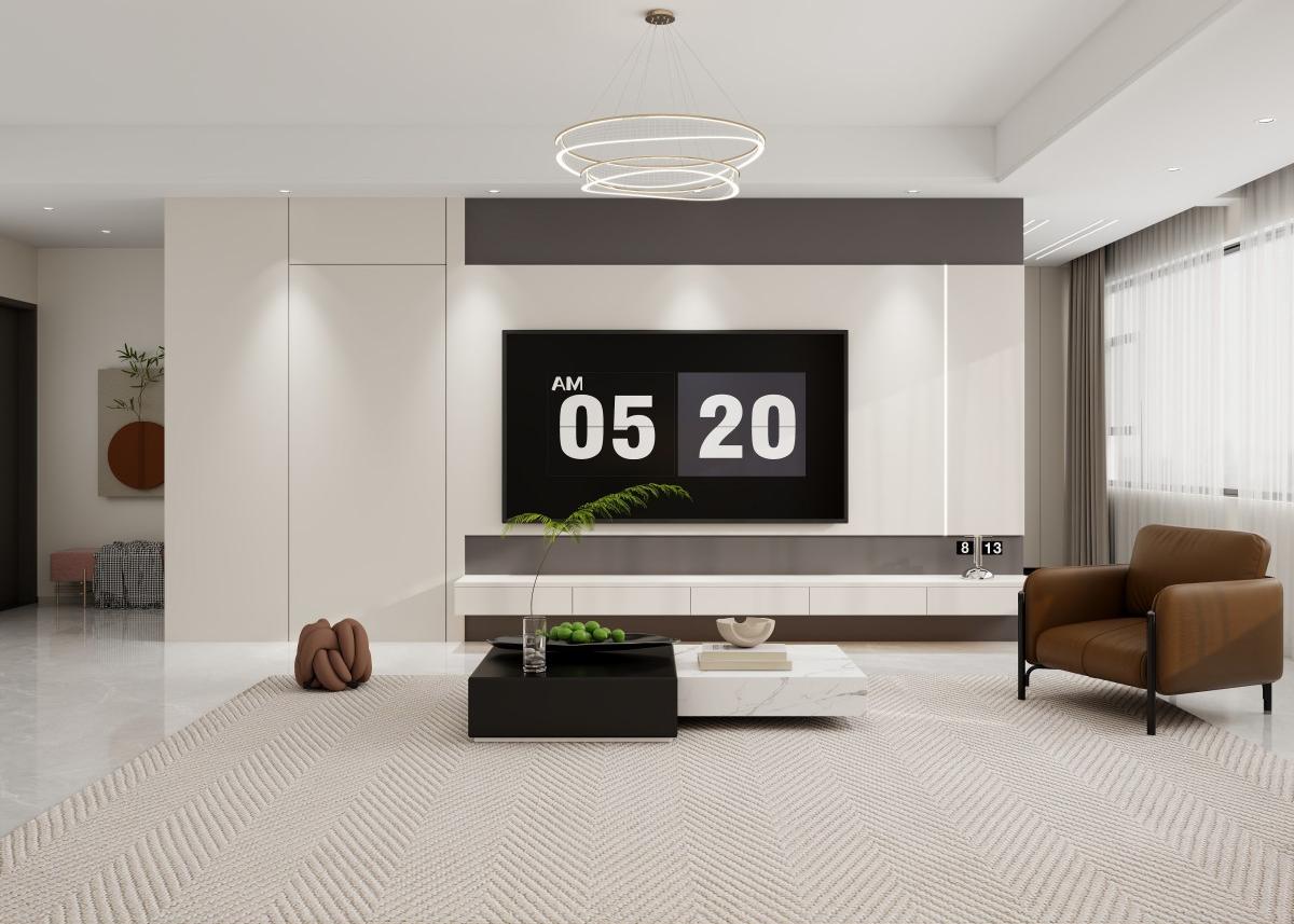 玉庭華府 | 135㎡現(xiàn)代簡約風(fēng)，給生活做減法，舒適加倍！