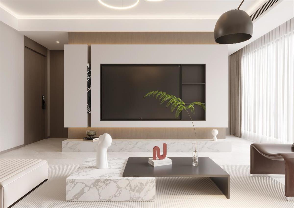 萬(wàn)科錦曜143㎡ | 中性色調(diào)的自然風(fēng)之家，慢生活的氛圍徹底治愈我了！