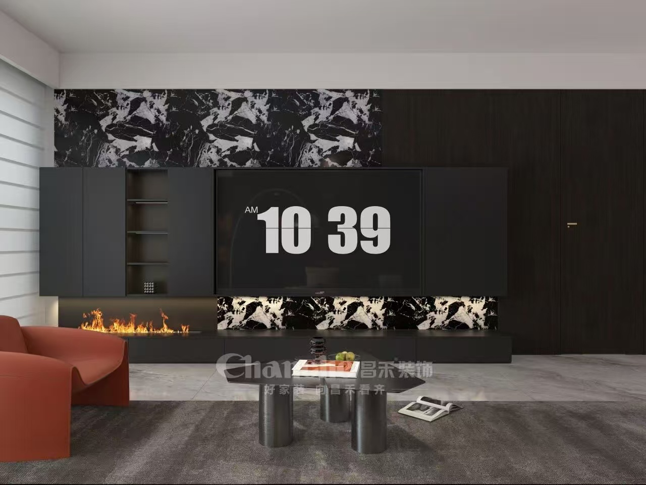 萬科錦曜129㎡ | 當(dāng)初全家都反對的黑色系極簡風(fēng)，幸好我堅(jiān)持到底！