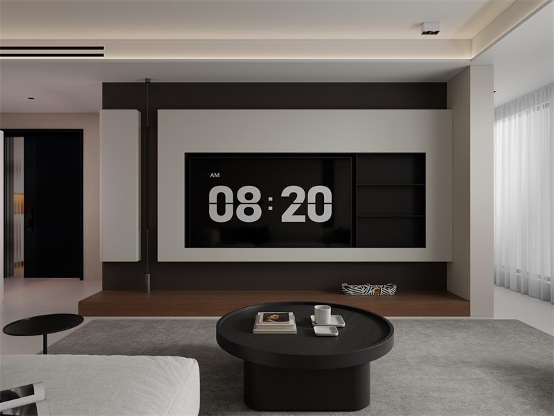 北郡府136㎡ | 不跟風(fēng)、不網(wǎng)紅，這個(gè)高智感的意式極簡(jiǎn)家，百看不厭！