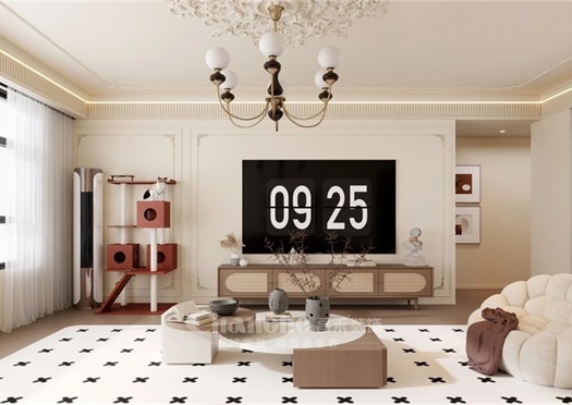 盛世西城130㎡ | 住進這個中古奶油風(fēng)的家，推門那一刻幸福感爆棚！