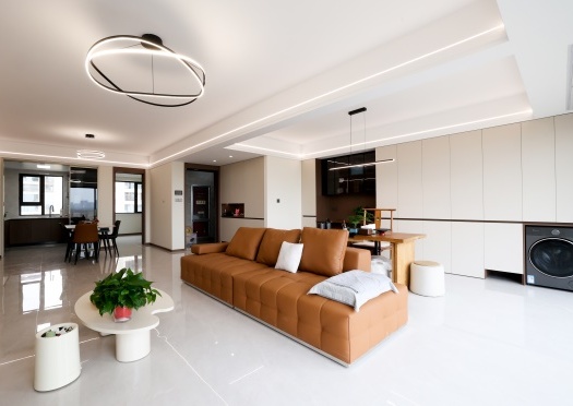 實(shí)景首發(fā) | 不做網(wǎng)紅造型！這套133㎡簡(jiǎn)約風(fēng)的家，治愈往后余生~