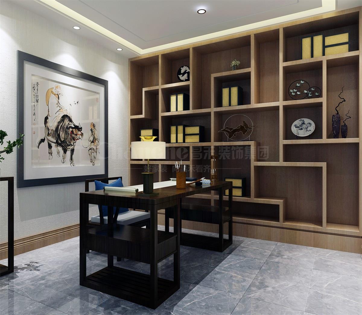 書房和接待茶室散發(fā)著淡淡的茶香，只需心境空靈，少幾分濃墨重彩，多幾分雅致清寧，并在此感悟生命的智慧。